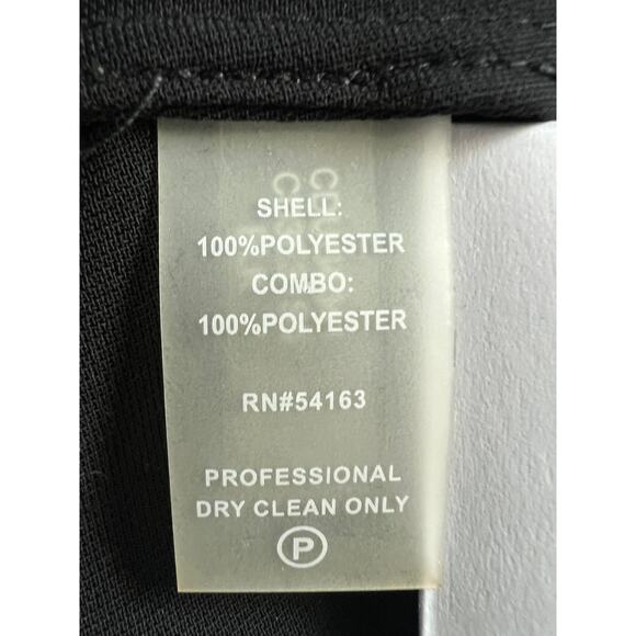 CALVIN KLEIN WOMENS SIZE 10 SEQUIN KNIT YOKE CAP SLEEVE SHIFT DRESS BLACK NEW - Picture 11 of 12